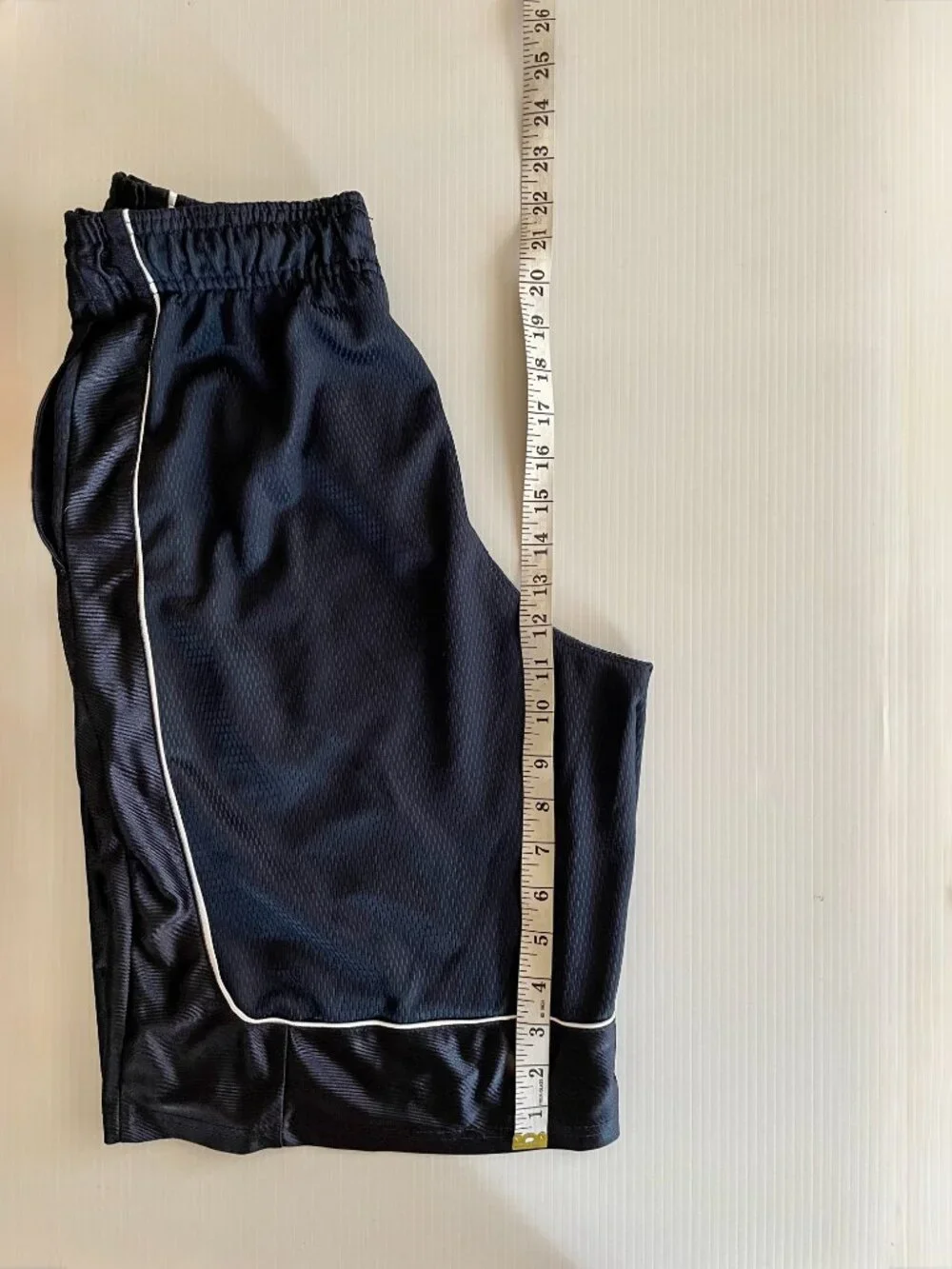 athletech. Navy Blue polyester shorts, Athletic shorts